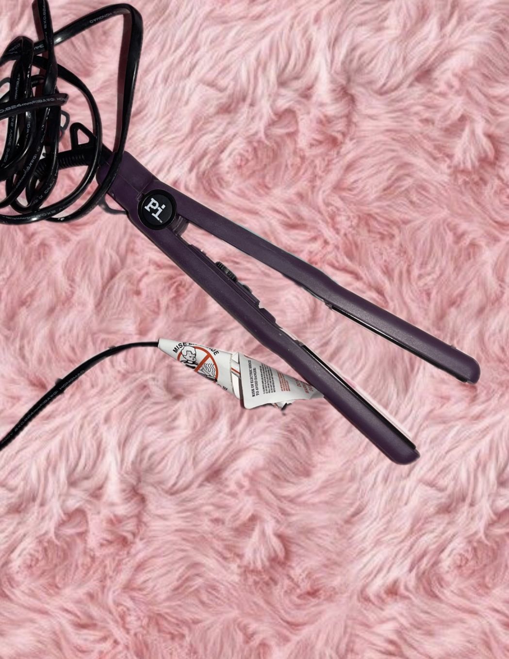 Plugged In Hair Straightener