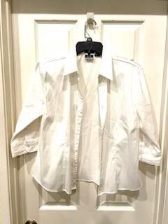 Missy DCC White Stretch Blazer Sz XL