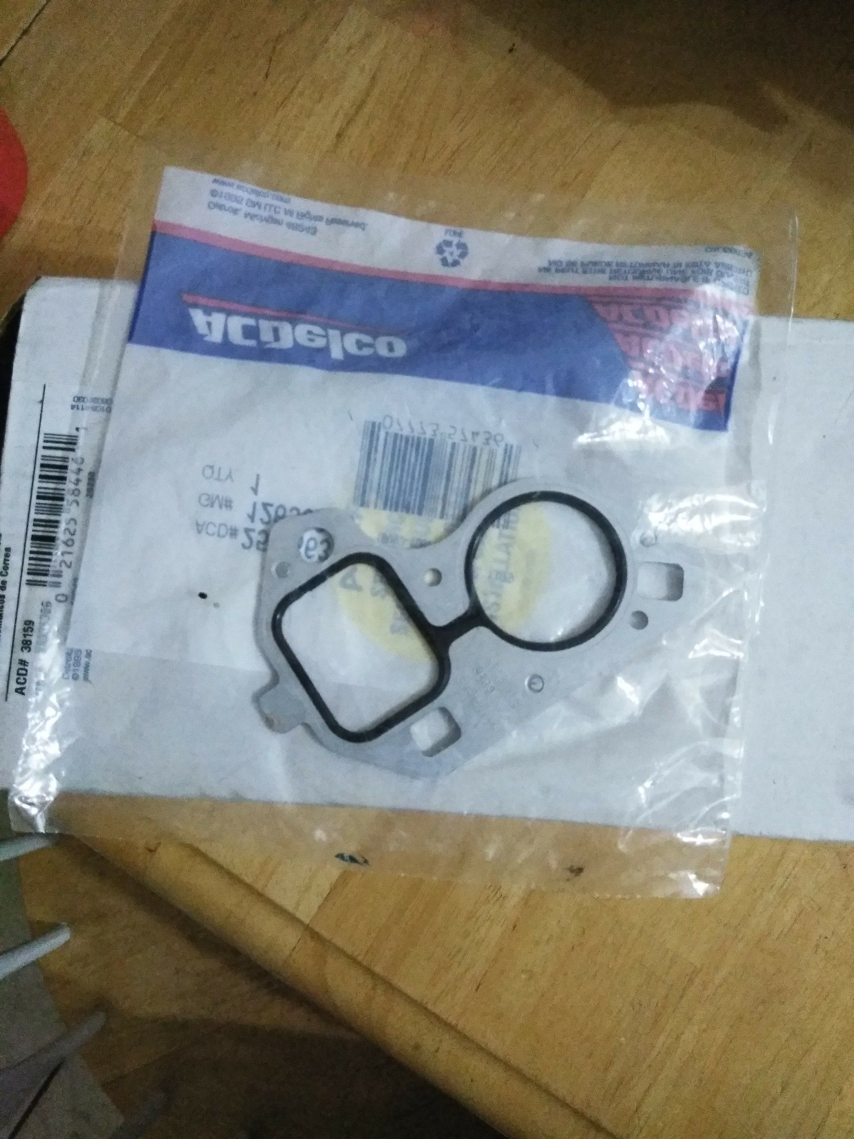 Water pump gasket