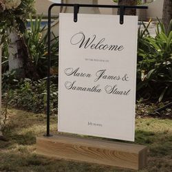 Welcome Sign Stand For Wedding
