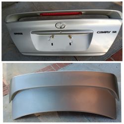 OEM Toyota Trunk/hatch/tailgate W/spoiler FITS 02-06 Camry (Sold  As Is)