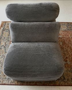 Foldable sofa/bed Gray color 35in Wide/ 33in Height / 85in Long