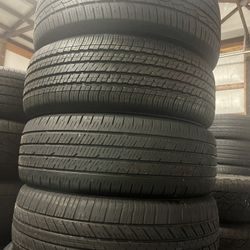 235 65 17 MIXED BRANDS   $100 for the 4 tires