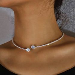 Heart Choker Necklace 