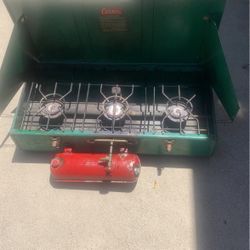 3 Burner Coleman Stove 