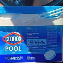 Clorox Xtrablue Chlorine Tablets 