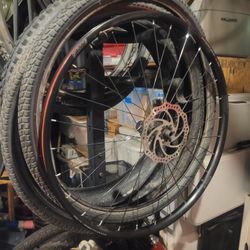 State All Road 650b Rear Bike Wheel with Rotor