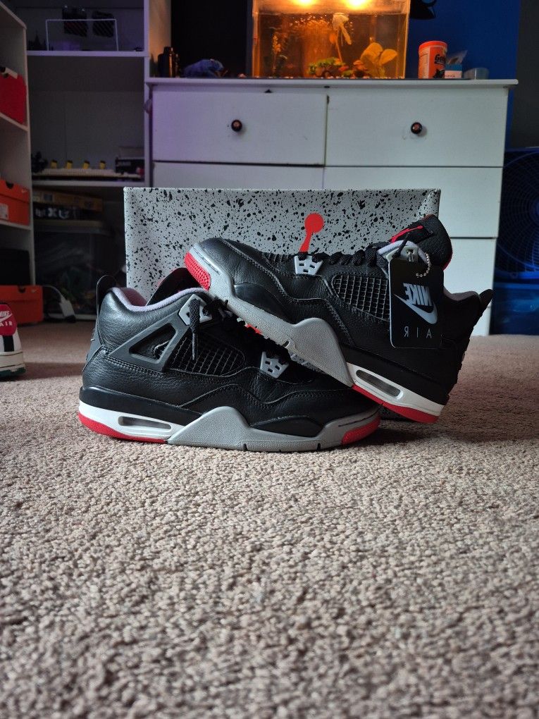 Jordan 4 Black Cement