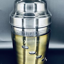 Extra large capacity Bronze/Stainless Steel shaker