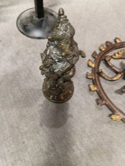 Brass Ganesha Figurine