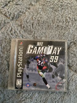 NFL GameDay 99 PlayStation Game