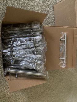 New 6inch or 8inch  Stainless Steel Kitchen Handles with screws