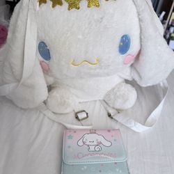 Cinnamoroll Backpack w/ Loungefly Wallet