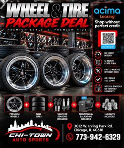 Rim and tire package deals for all vehicles payment plan options rines a pagos