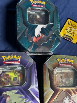 Pokemon Destined rivals  Darkrai Tins