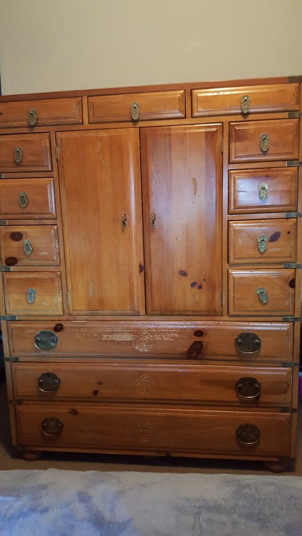 Henredon armoire dresser for Sale in Victorville, CA - OfferUp