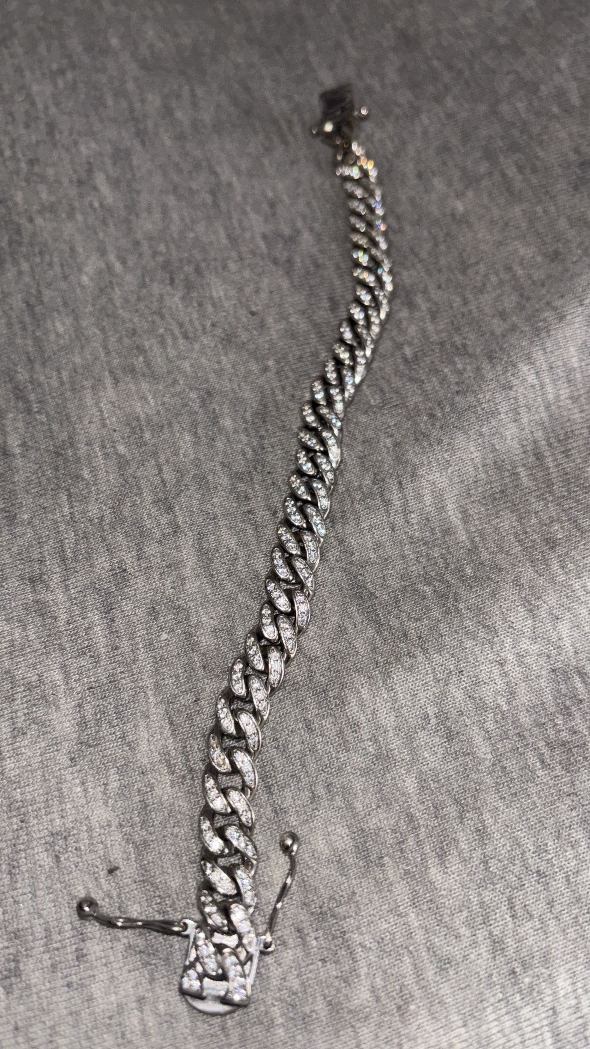 Pure .925 Silver With Diamonds π