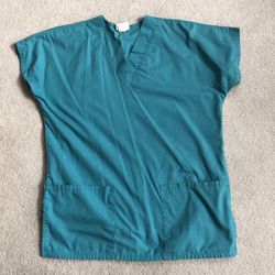 Teal Scrub Uniform shirt