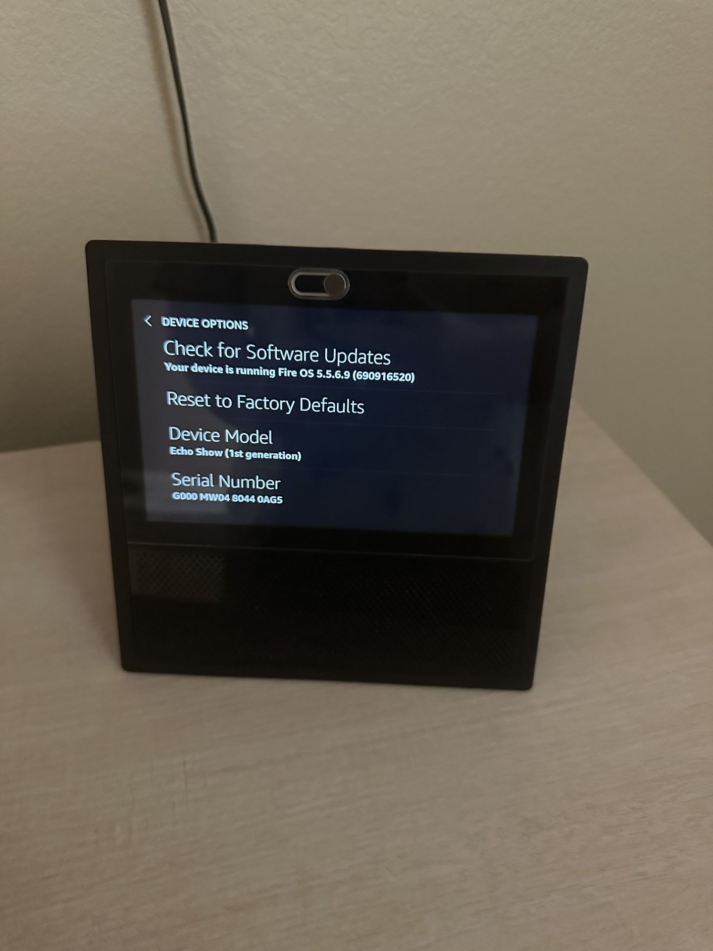 Gen 1 Alexa Echo Show