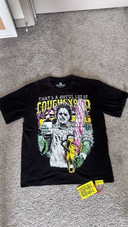 Cough syrup tee