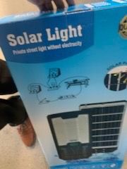 Solar light digital with bright white light Solar commercial street light