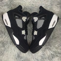 Air Jordan 4 Retro Black Canvas