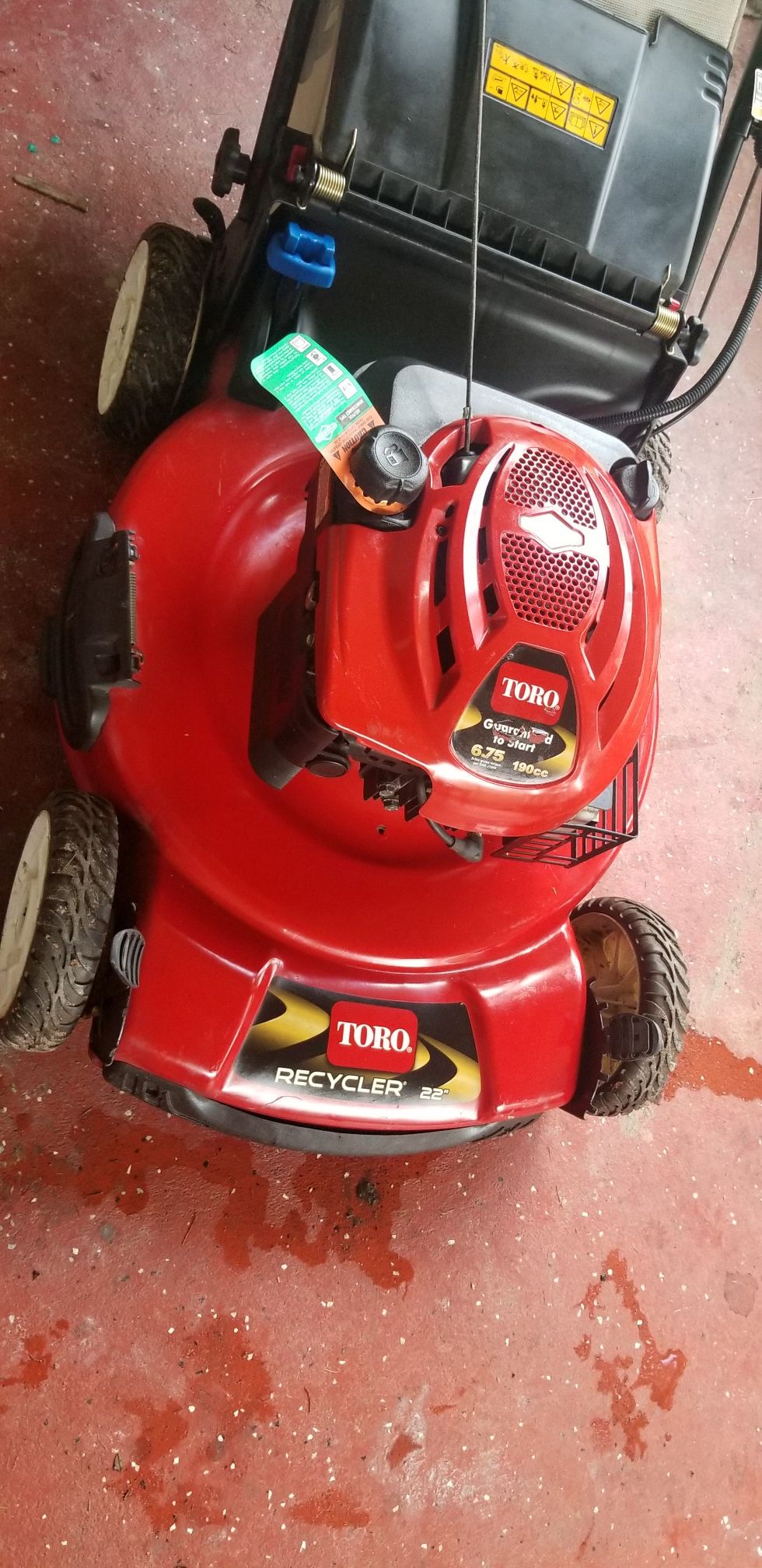 Lawn mower Toro personal pace self proppled