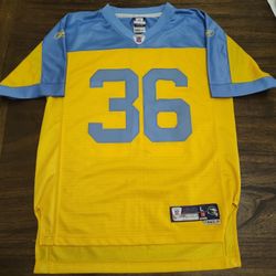 2007 Brian Westbrook Philadelphia Eagles Reebok Yellow Jackets NFL Jersey Size Large kids 