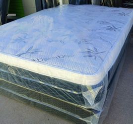 Brand new ,E King,Cal King,Queen,Full And Twin Size Pillow Top Mattress And Box Spring,Prices Are Between $160-$350