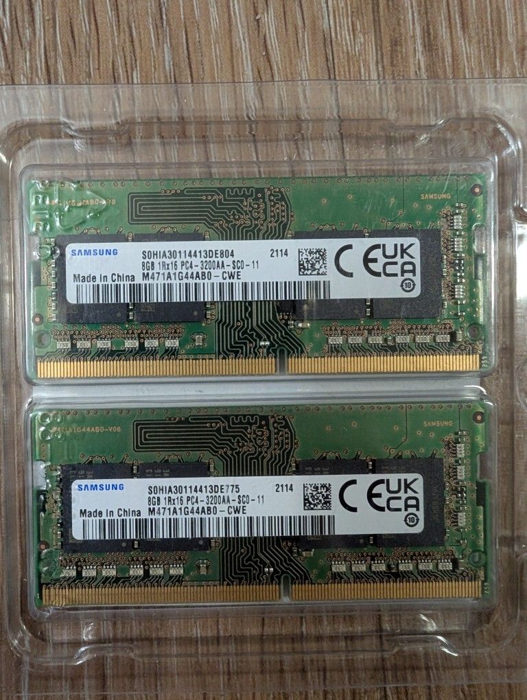 Samsung 16GB Ram Sticks