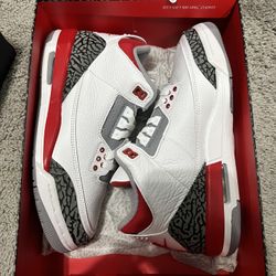 Jordan 3 Fire Red