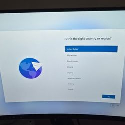 MSI 27" Curved Monitor (144Hz) - Excellent condition