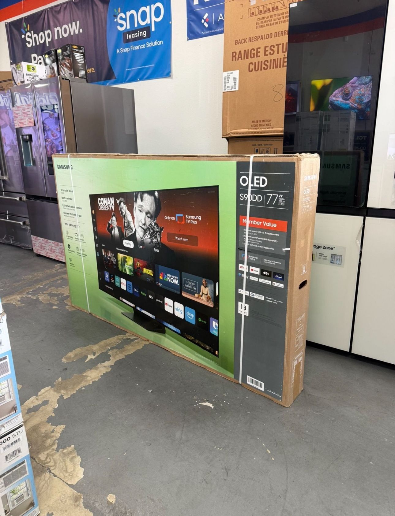 77” Samsung OLED S90D 4K Smart Tv