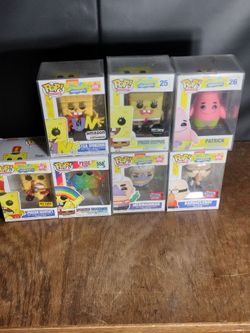 SpongeBob Funko pop lot of 7