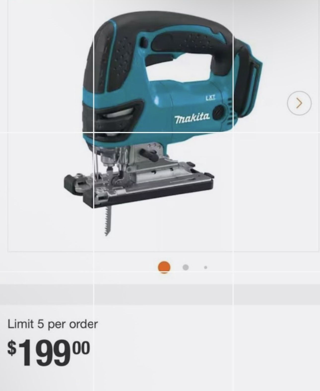 18V LXT Lithium-Ion Cordless Variable Speed Jigsaw (Tool-Only)