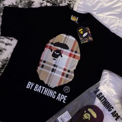 A Bathing Ape T Shirt ( Black )
