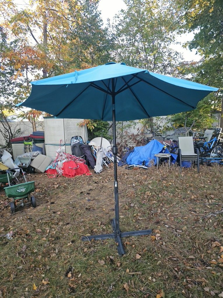 Prices Firm.. 8 Ft Patio Umbrella