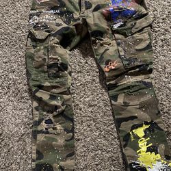 Men’s Camo Pants 32 New No Tags 
