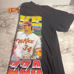 Limited addition Dukes Mike Piazza baseball t-shirt