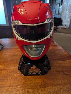 Red power ranger helmet