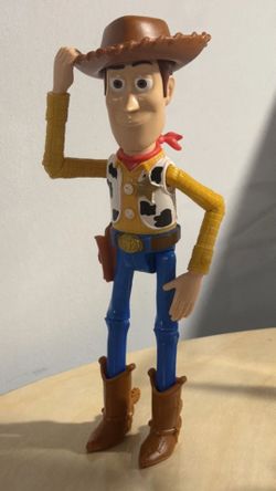 2019 Toy Story 4 Woody 9" Action Figure Disney Pixar Mattel