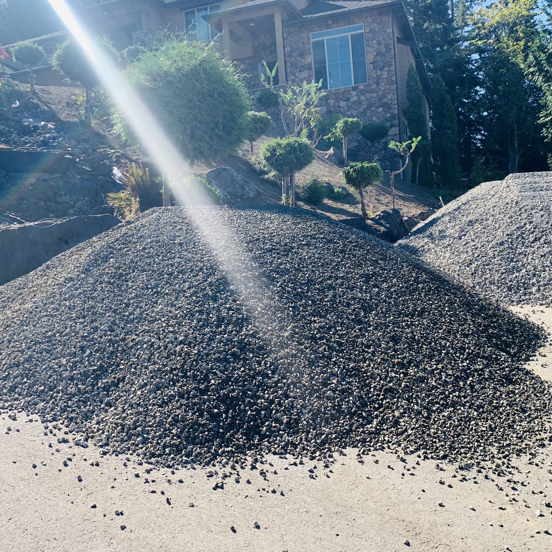 5/8” crushed clean, NEW! 12 cubic yards