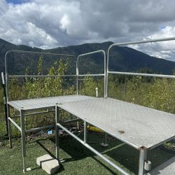 RV Steps And Entry Landing