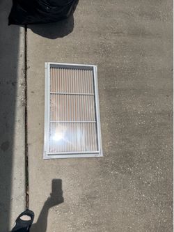 Aluminum Return Filter Grille