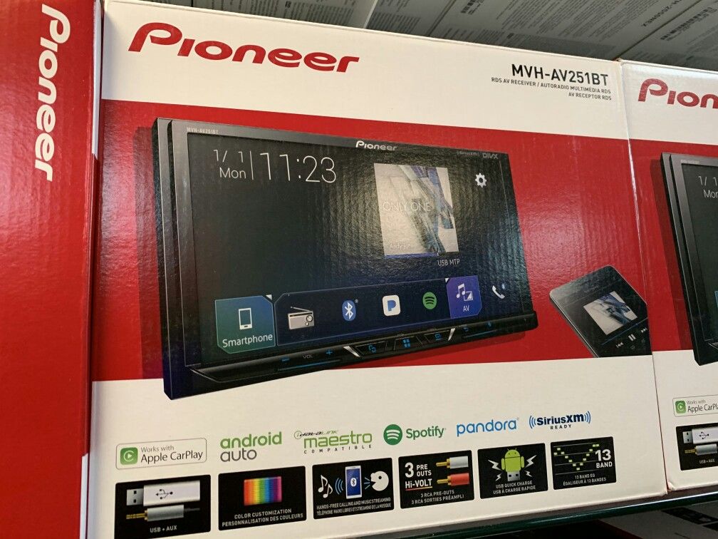 Pioneer mvh-av251bt on sale today message us for the best deals in la today