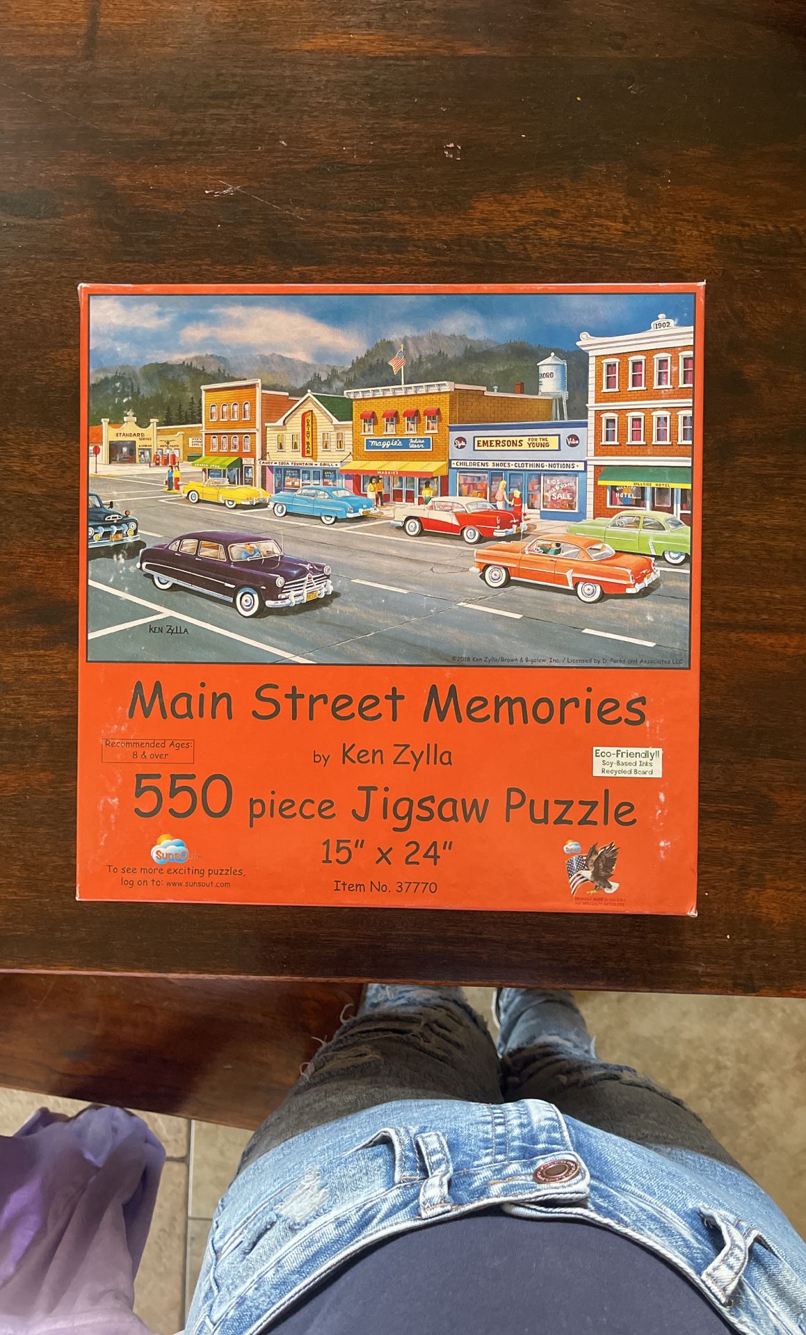 ‘Main Street Memories’ 550 Pcs Puzzle