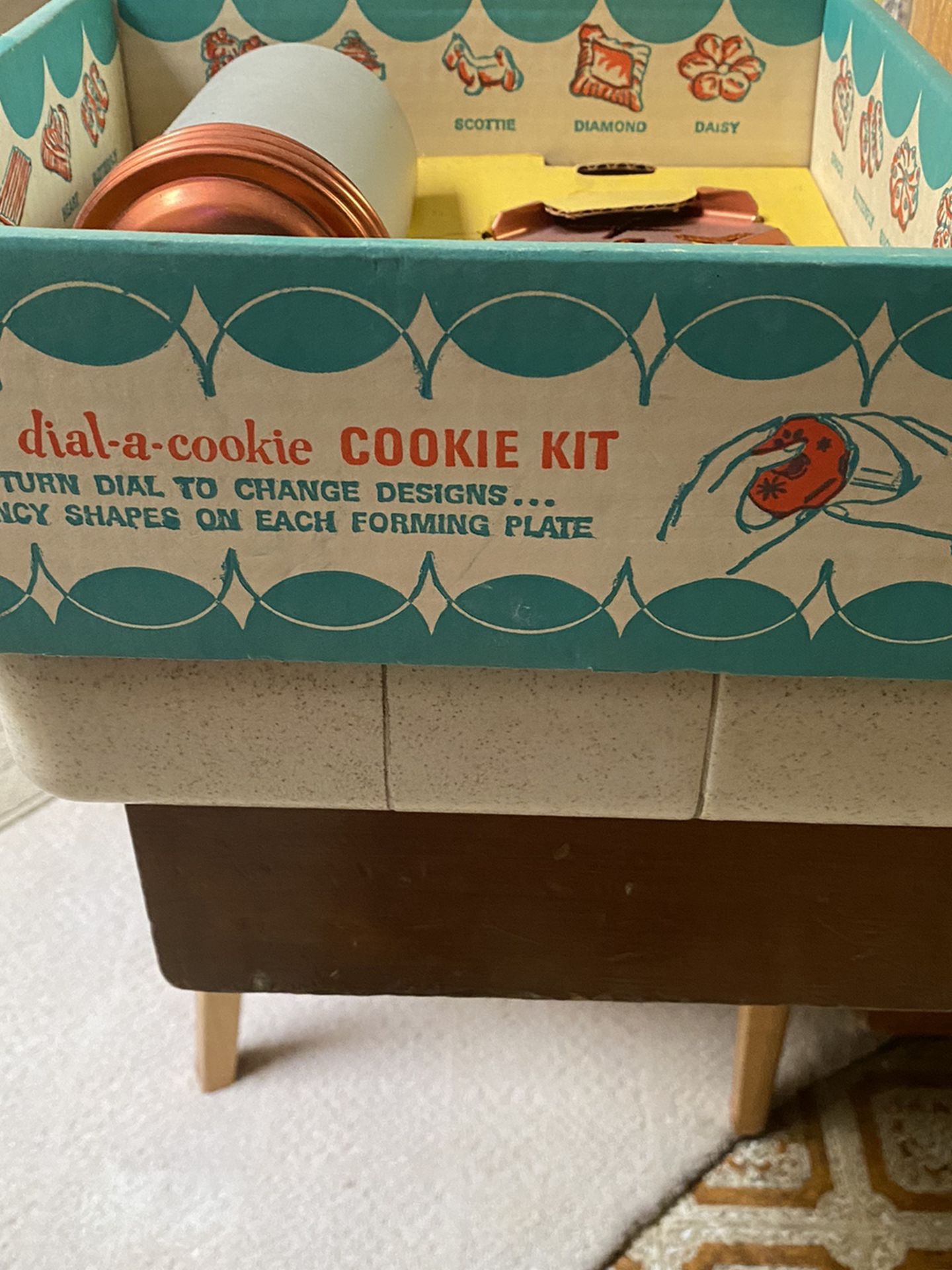 3 Vintage Metal Cookies Press/ Pastry Kits From 50-60’s Era $30 Each