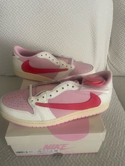 Size 11.5: Travis Scott Tropical Pink