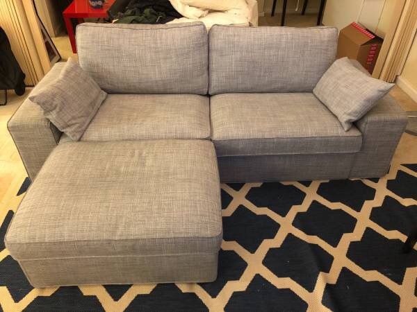 Ikea KIVIK Sofa & KIVIK Ottoman with storage
