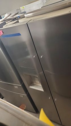 Stainless Frigidaire Side by Side Refrigerator